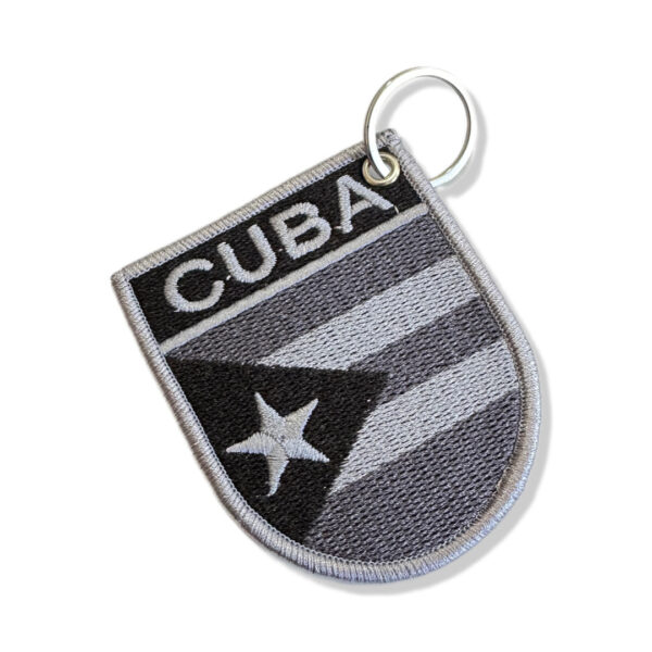 BP0010E-002 Bandeira Cuba Patch Bordado 6,8x8,0cm - Imagem 5