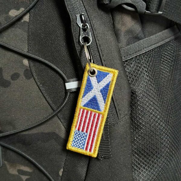 BP0055-0004-031 Bandeira USA Escócia Bordado 7,4x2,5cm - Imagem 6