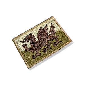BP0190-003 País de Gales Patch Bordado 7,5×5,0cm