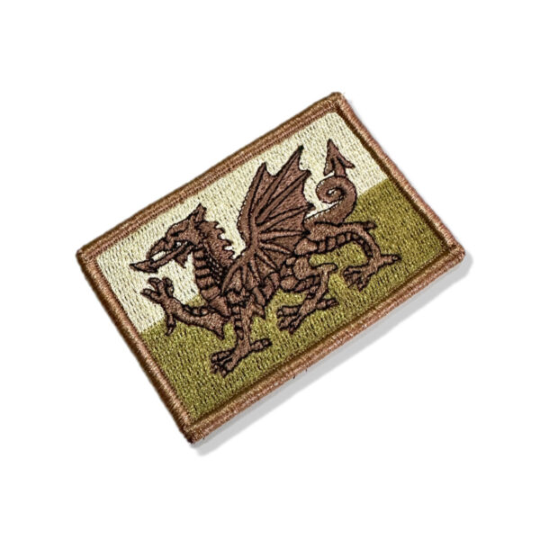 BP0190-003 País de Gales Patch Bordado 7,5x5,0cm - Imagem 3