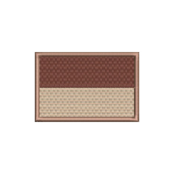 BP0419-004 Bandeira Indonésia Bordado 7,5x5,0cm - Imagem 7