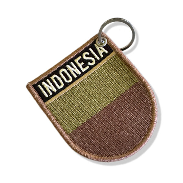 BP0419E-003 Bandeira Indonésia Patch Bordado 6,8x8cm - Imagem 5