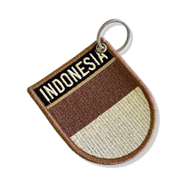 BP0419E-004 Bandeira Indonésia Patch Bordado 6,8x8cm - Imagem 5
