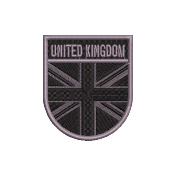 BP0001E-002 Bandeira Reino Unido Patch Bordado 6,8x8,0 - Imagem 7