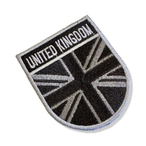 BP0001E-002 Bandeira Reino Unido Patch Bordado 6,8×8,0
