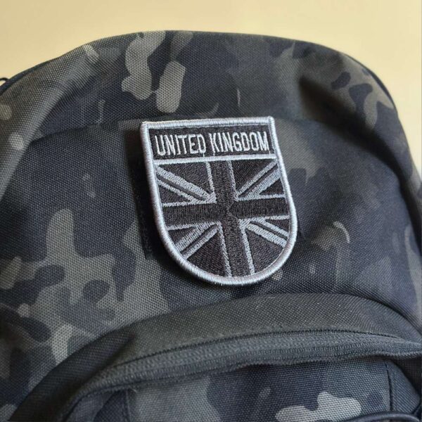 BP0001E-002 Bandeira Reino Unido Patch Bordado 6,8x8,0 - Imagem 4