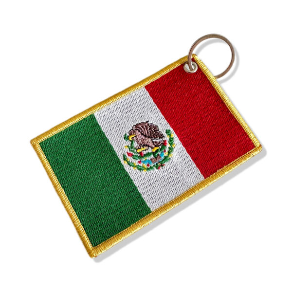 BP0050-021 México Patch Bordado 10,2x6,8cm - Imagem 5