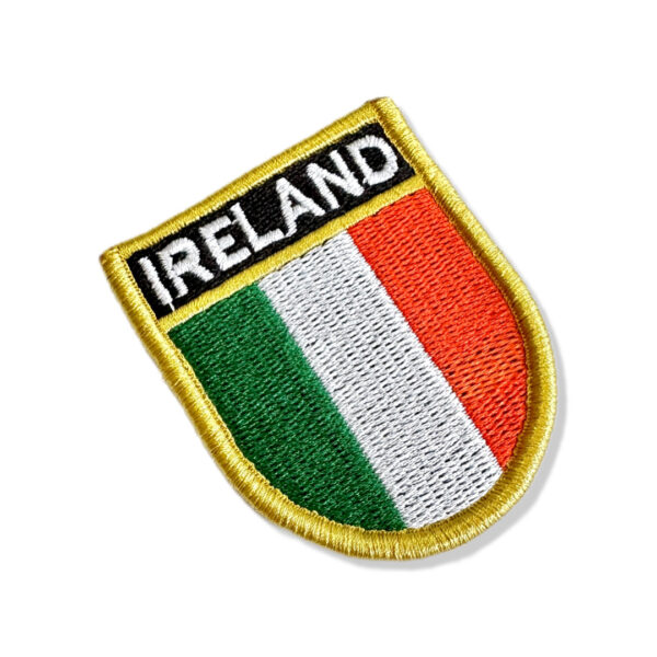BP0059E-011 Bandeira Irlanda Patch Bordado 5,7x6,8cm - Imagem 3