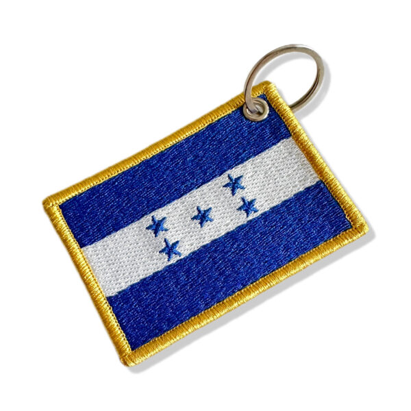 BP0105-001 Bandeira Honduras Patch Bordado 7,5x5,0cm - Imagem 5