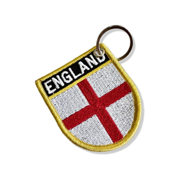 BP0176E-011 Bandeira Inglaterra Patch Bordado 5,7x6,8cm - Imagem 5