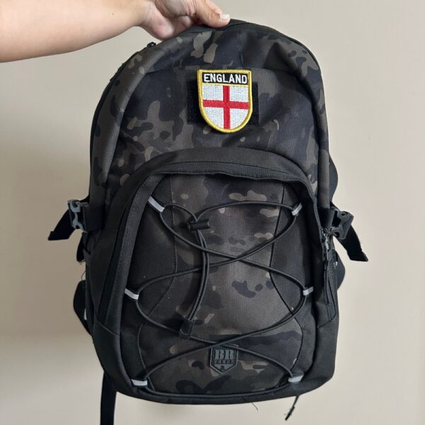 BP0176E-011 Bandeira Inglaterra Patch Bordado 5,7x6,8cm - Imagem 4