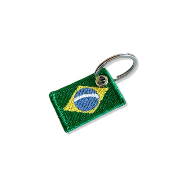 BP0403-037 Bandeira Brasil Patch Bordado 3,8x2,5cm - Imagem 6