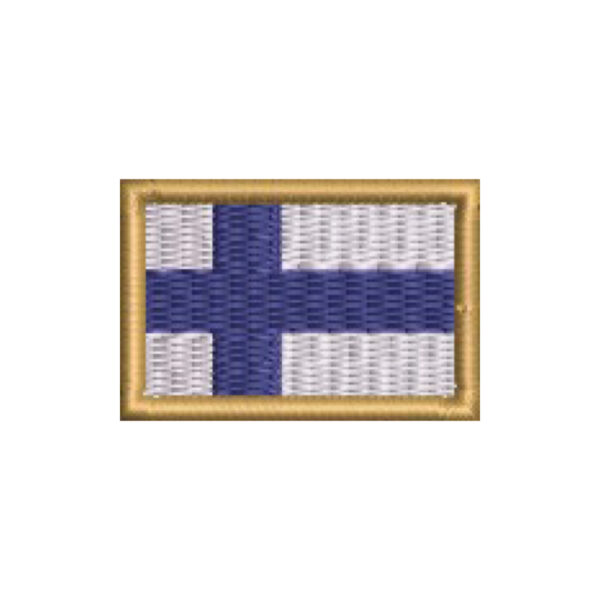 BP0404-031 Bandeira Finlândia Patch Bordado 3,8x2,5cm - Imagem 8