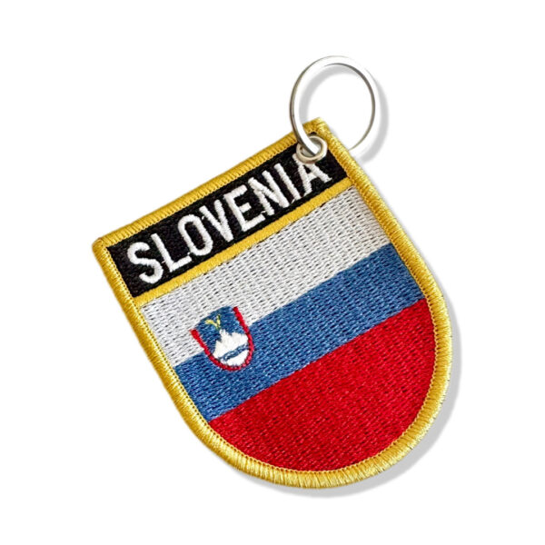 BP0443E-001 Bandeira Eslovênia Patch Bordado 6,8x8,0 - Imagem 5