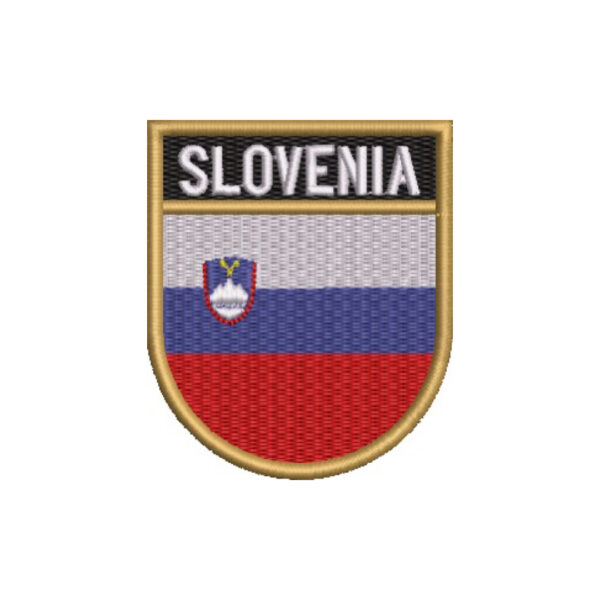 BP0443E-001 Bandeira Eslovênia Patch Bordado 6,8x8,0 - Imagem 7