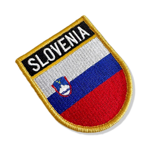 BP0443E-001 Bandeira Eslovênia Patch Bordado 6,8x8,0 - Imagem 3