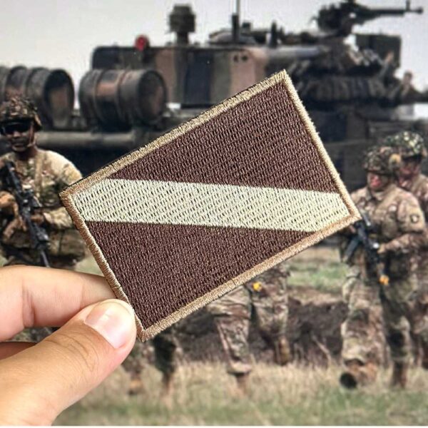BD0175-004 Bandeira Mergulhador Patch Bordado 7,5x5,0cm - Imagem 2