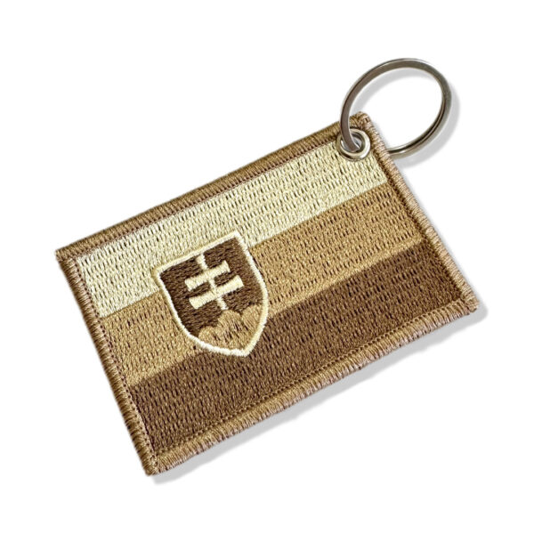 BP0197-004 Bandeira Eslováquia Patch Bordado 7,5x5,0cm - Imagem 6