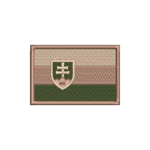 BP0197-003 Bandeira Eslováquia Bordado 7,5x5,0cm - Imagem 8