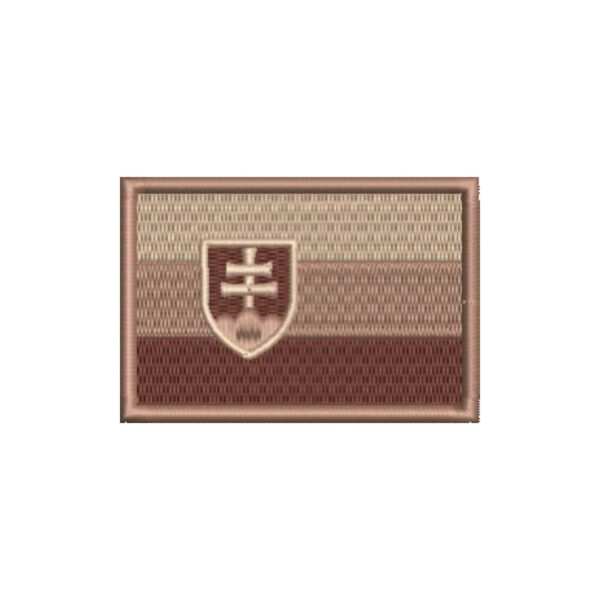 BP0197-004 Bandeira Eslováquia Patch Bordado 7,5x5,0cm - Imagem 8