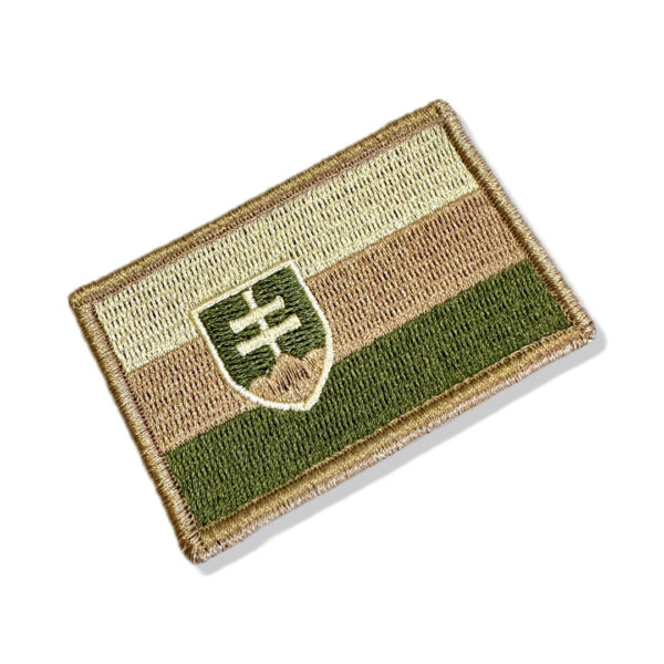 BP0197-003 Bandeira Eslováquia Bordado 7,5x5,0cm - Imagem 3
