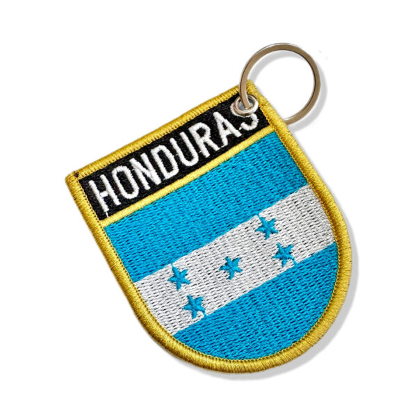 BP0105E-001 Bandeira Honduras Patch Bordado 6,8x8,0 - Imagem 6