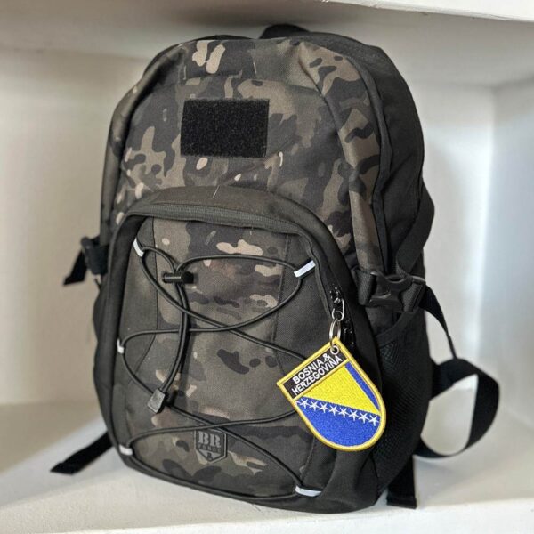 BP0438E-001 Bandeira Bósnia Herzegovina Patch Bordado 6,8x8,0 - Imagem 7