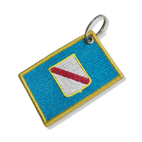 BE0428-001 Bandeira Campânia Patch Bordado 7,5x5,0cm - Imagem 6