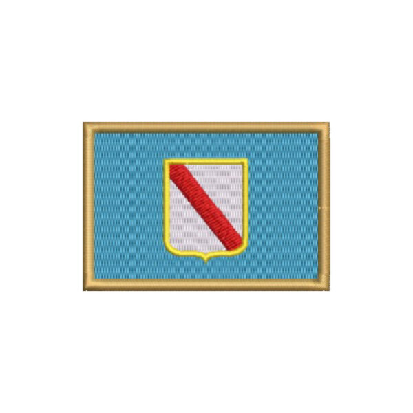 BE0428-001 Bandeira Campânia Patch Bordado 7,5x5,0cm - Imagem 8