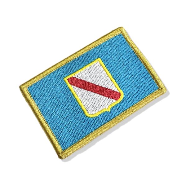 BE0428-001 Bandeira Campânia Patch Bordado 7,5x5,0cm - Imagem 3