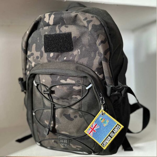 BP0422N-001 Bandeira Ilhas Cayman Patch Bordado 7,5x6,3cm - Imagem 7