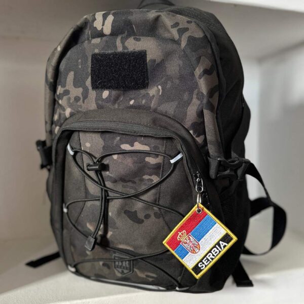 BP0425N-001 Bandeira Servia Patch Bordado 7,5x6,3cm - Imagem 7