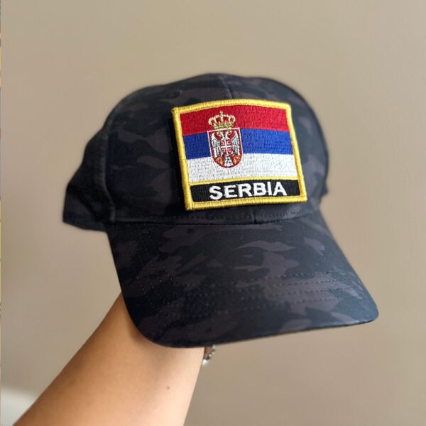 BP0425N-001 Bandeira Servia Patch Bordado 7,5x6,3cm - Imagem 4