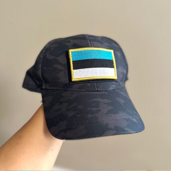 BP0442-001 Bandeira Estônia Patch Bordado 7,5x5,0cm - Imagem 5