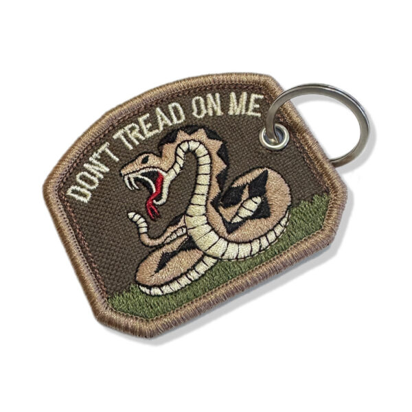 M0149-004 Don't Tread On Me Patch Bordado 7x6cm - Imagem 6