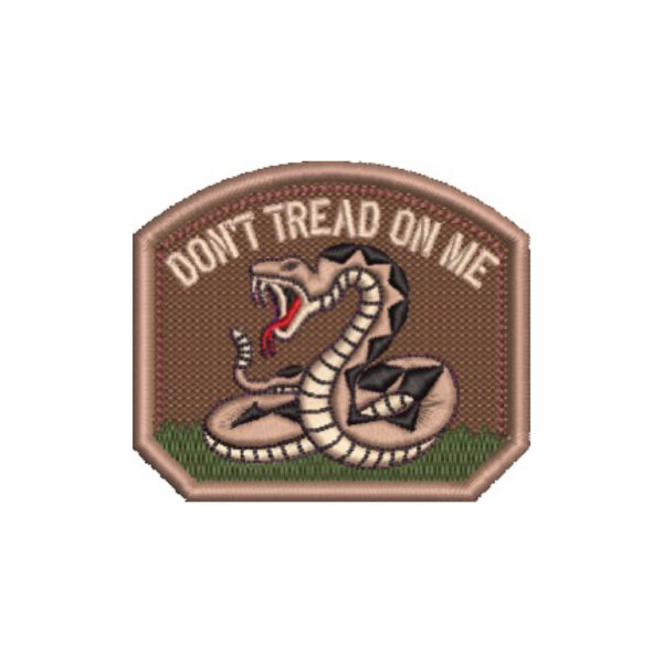 M0149-004 Don't Tread On Me Patch Bordado 7x6cm - Imagem 7