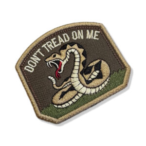M0149-004 Don’t Tread On Me Patch Bordado 7x6cm