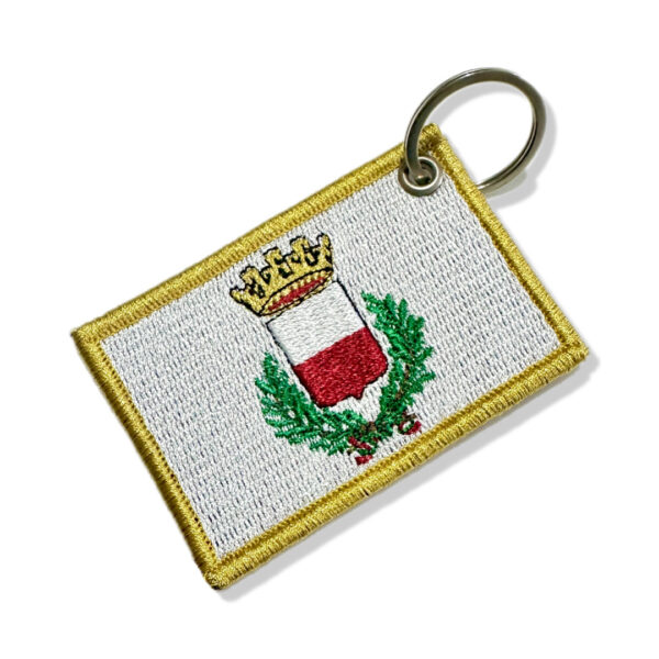 BC0238-001 Bandeira Lucca Itália Patch Bordado 7,5x5,0cm - Imagem 7