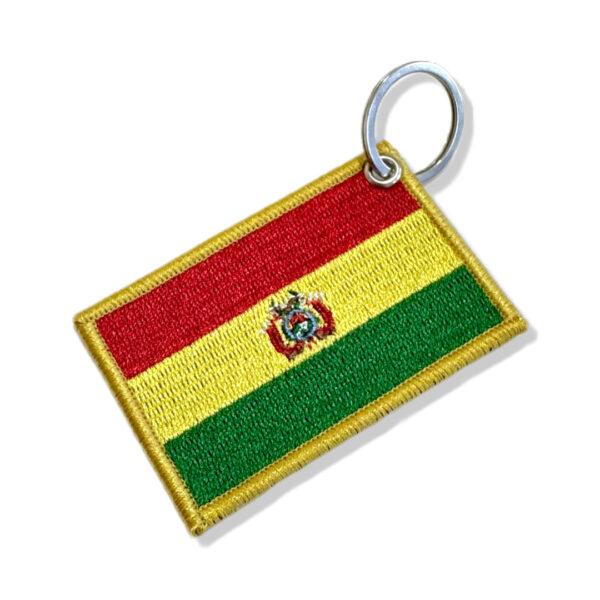 BP0029-001 Bandeira Bolivia Patch Bordado 7,5x5,0cm - Imagem 7