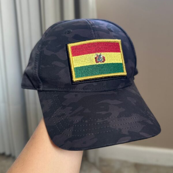 BP0029-001 Bandeira Bolivia Patch Bordado 7,5x5,0cm - Imagem 5