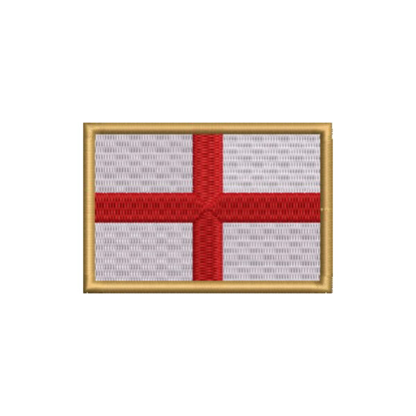 BP0176-001 Bandeira Inglaterra Patch Bordado 7,5x5,0cm - Imagem 9