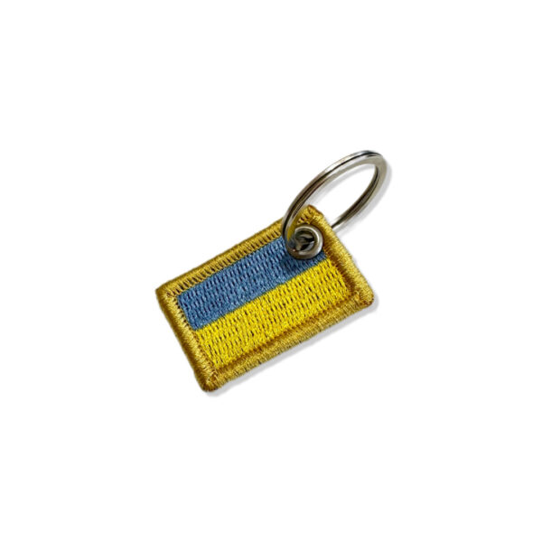 BP0408-031 Bandeira Ucrânia Patch Bordado 3,8x2,5cm - Imagem 7