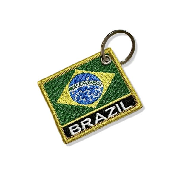 BP0420N-011 Bandeira Brazil Patch Bordado 5,7x4,8cm - Imagem 7
