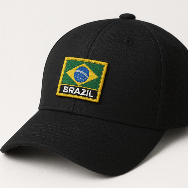 BP0420N-011 Bandeira Brazil Patch Bordado 5,7x4,8cm - Imagem 5