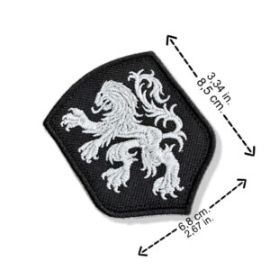 TINL037-002 Brasão Países Baixos Patch Bordado 6,8×8,5cm