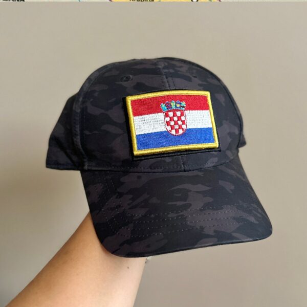 BP0436-001 Bandeira Croácia Patch Bordado 7,5x5,0cm - Imagem 4