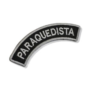 M0216-120B Tarja Paraquedista Patch Bordado 12×4,4cm