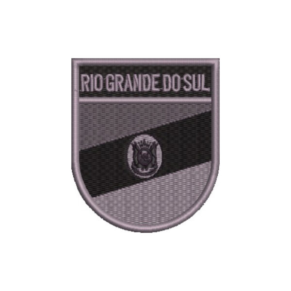 BE0019E-002 Bandeira Rio Grande do Sul Patch Bordado 6,8x8,0 - Imagem 9