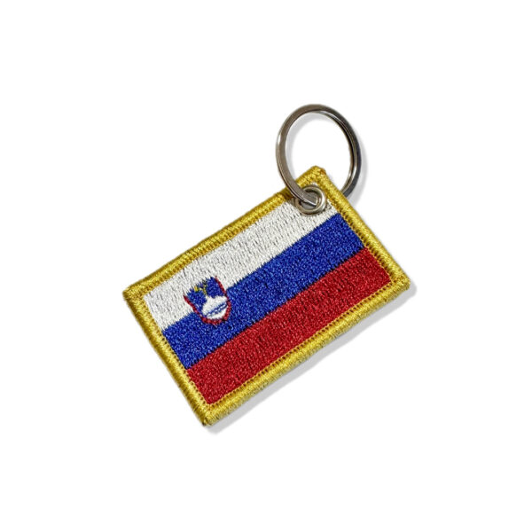 BP0443-057A Bandeira Eslovênia Patch Bordado 5,7x3,8cm - Imagem 7