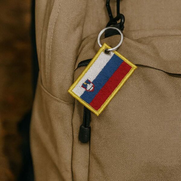 BP0443-057A Bandeira Eslovênia Patch Bordado 5,7x3,8cm - Imagem 8